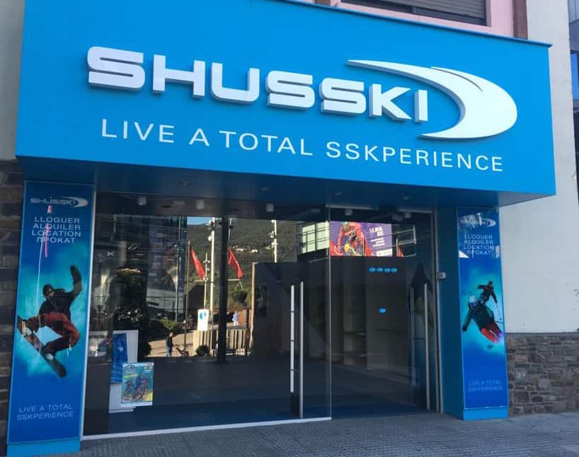 Comercios tiendas alquiler andorra esqui snow